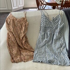 Old Navy Floral Smocked Dress